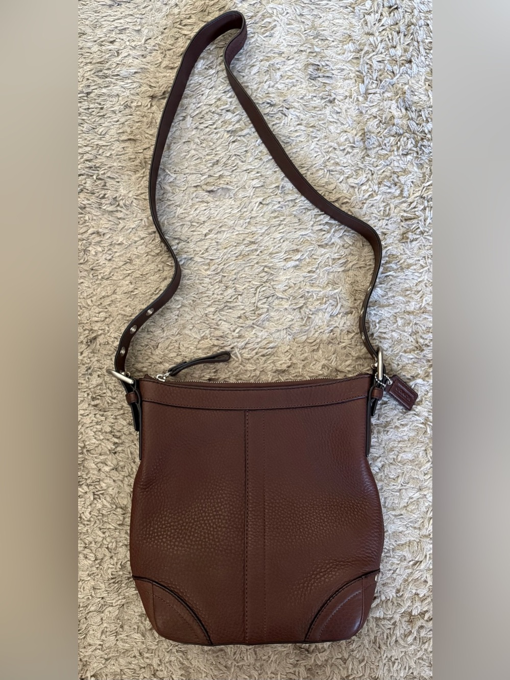 Coach Felicia Bleecker Collection Dark Brown Crossbody Style G0882-F12319